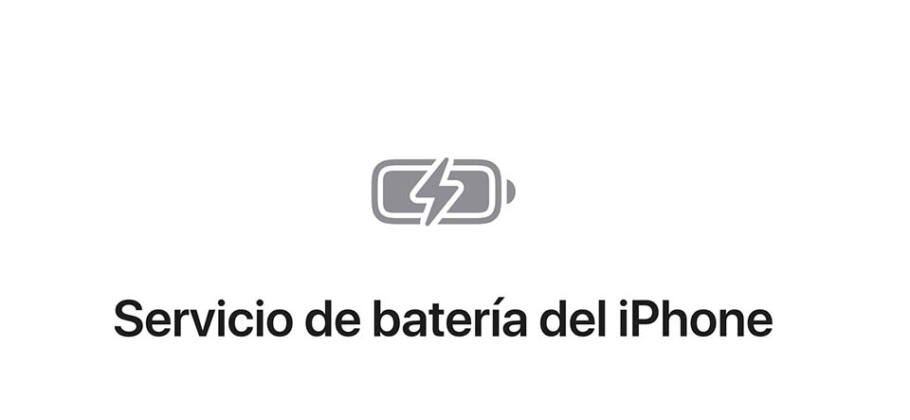 Servicio de reemplazo de batería de Apple
