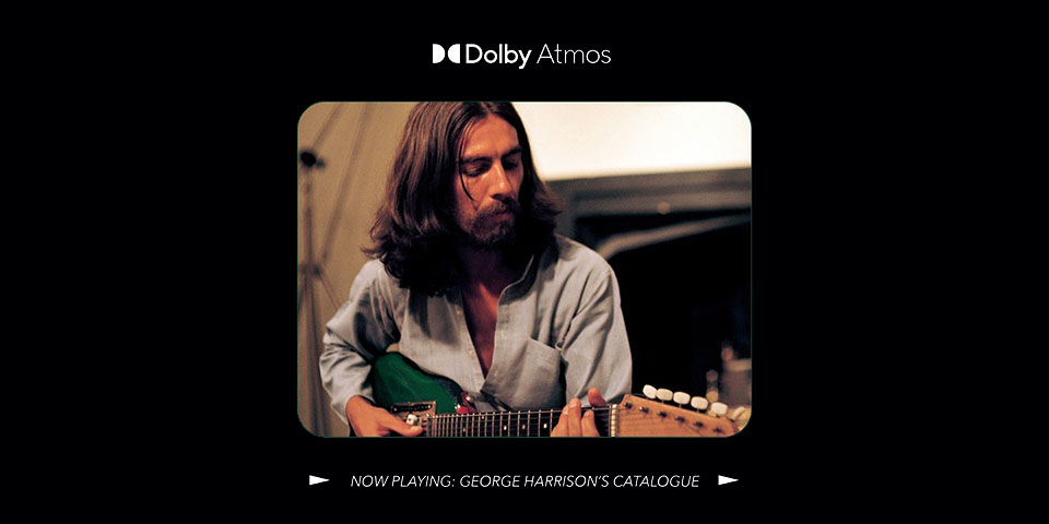 George Harrison en audio espacial con Dolby Atmos en Apple Music