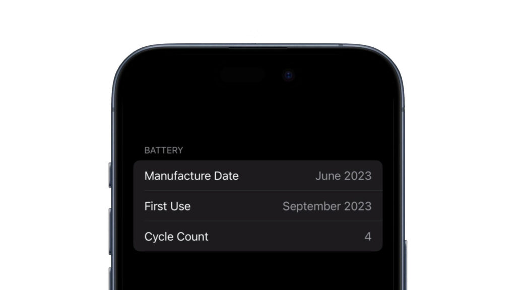 Apple mostrará los ciclos de batería a partir del iPhone 15 | mecambioaMac