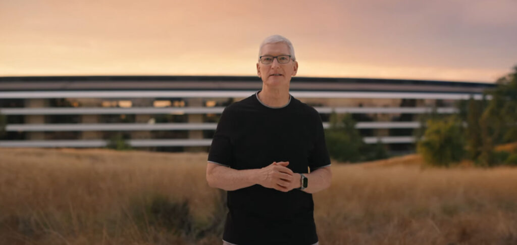 Tim Cook en el Apple Event 'Wonderlust'