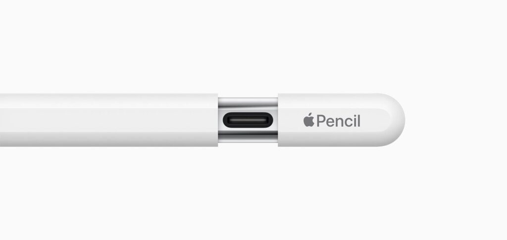 Apple Pencil con puerto USB-C