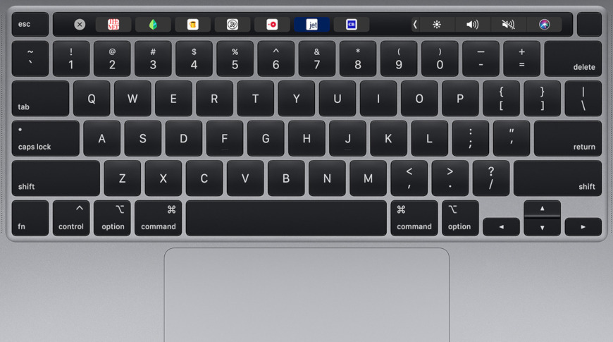 Segunda Generación de Touch Bar de MacBook Pro