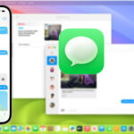 app Mensajes en iOS 17 y macOS Sonoma