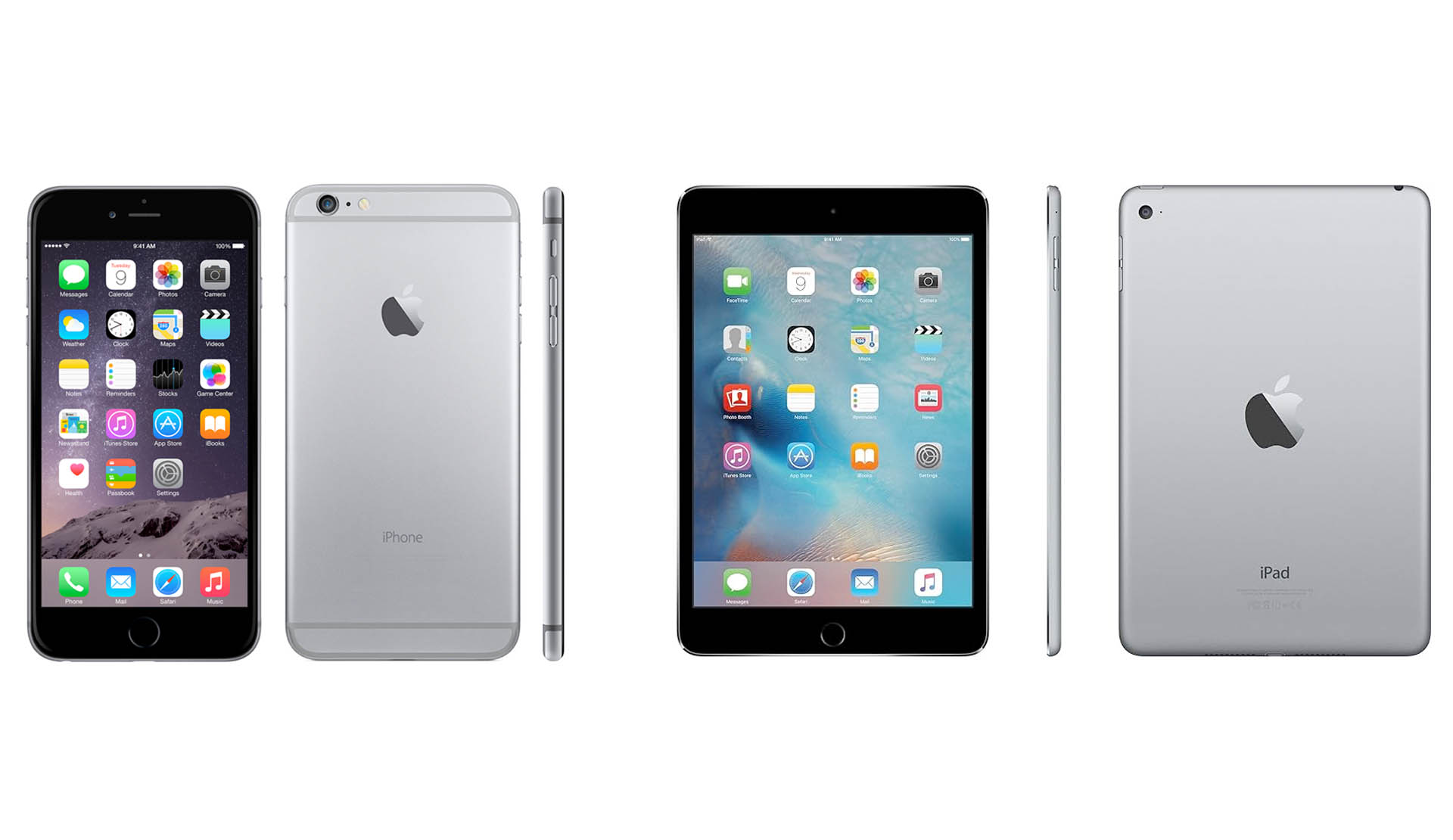 iPhone 6 Plus y iPad mini 4