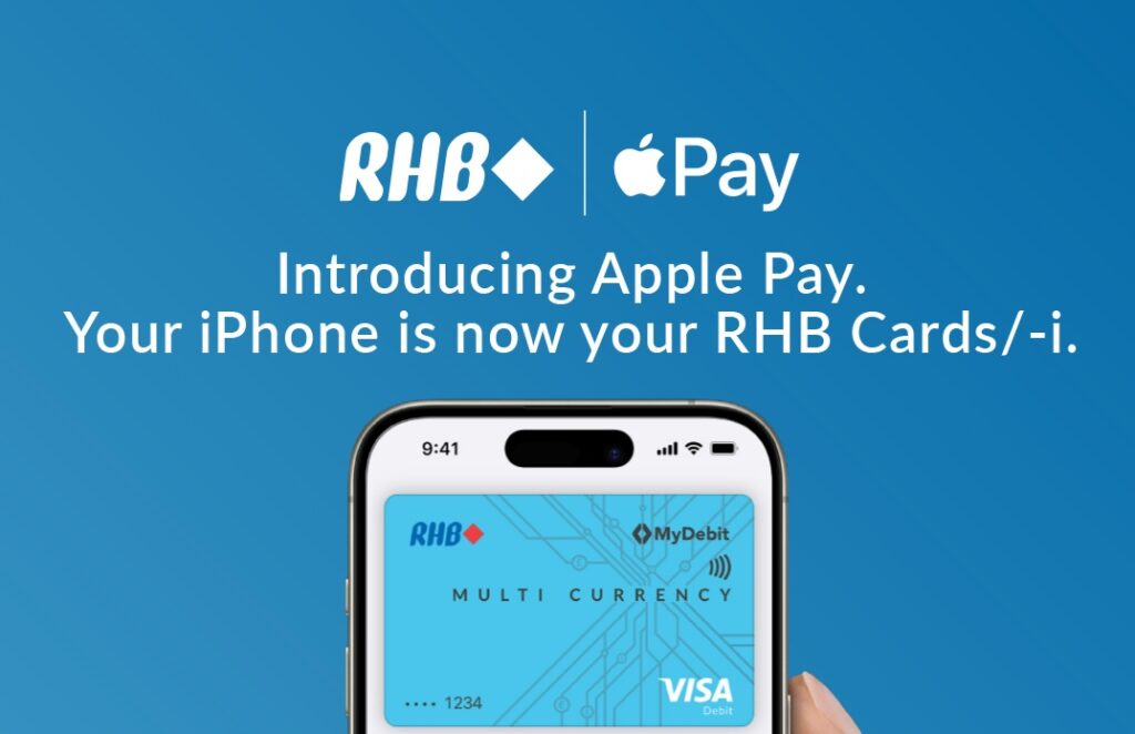Banco RHB soporta Apple Pay