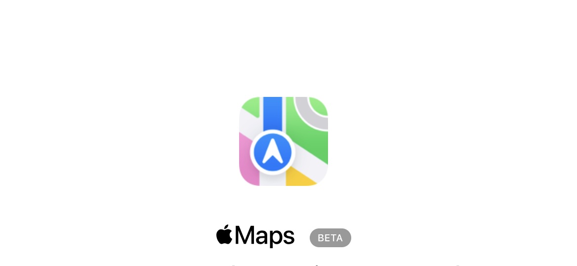 Beta de la web de Apple Maps