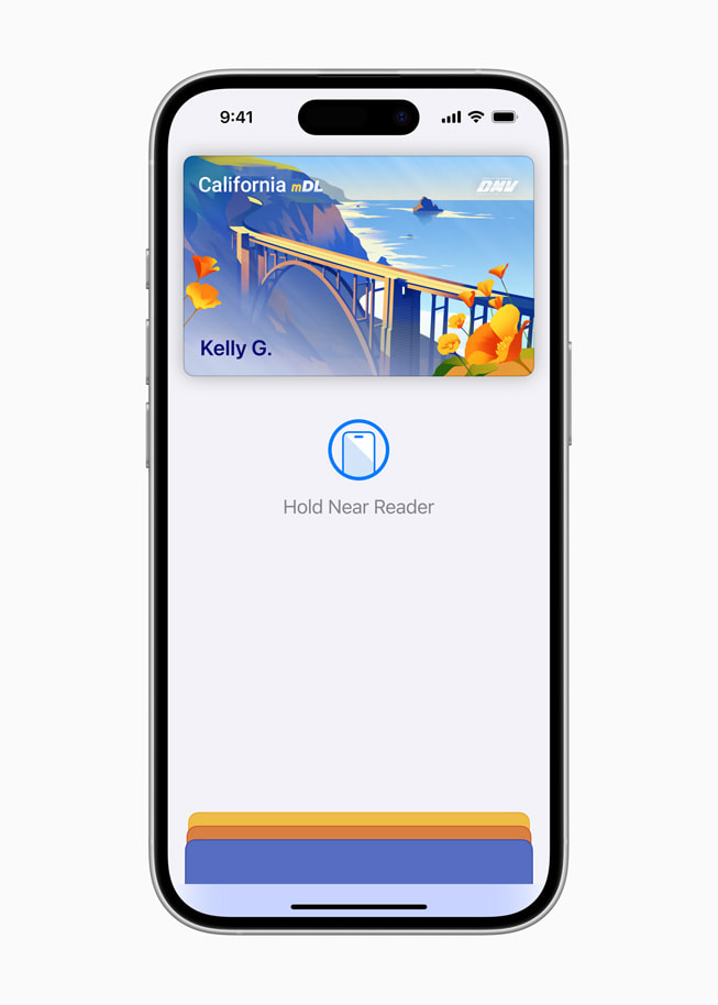 Permiso de conducir de California en Apple Wallet