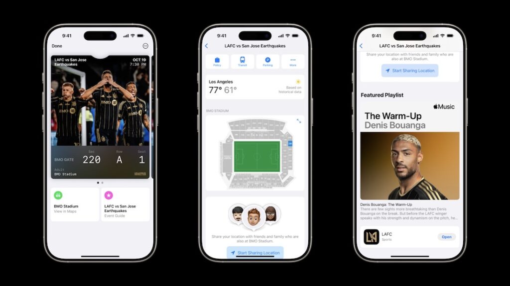 Ticketmaster compatible con Apple Wallet