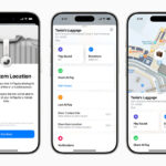 Apple Share Item Location en la app Buscar
