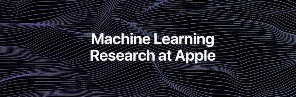 Machine Learning Research at Apple