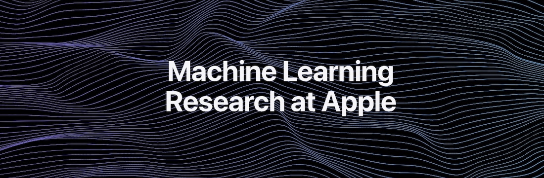 Machine Learning Research at Apple