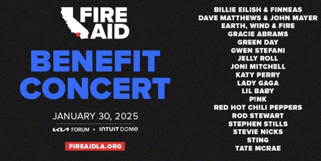 FireAid Concert 2025