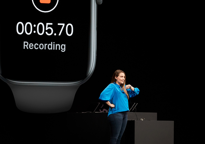 Haley Allen en la WWDC 2019