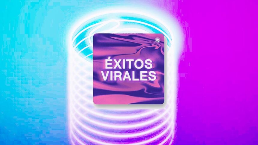 Shazam lanza playlist Éxitos Virales
