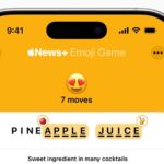 Apple News+ - Emoji Game