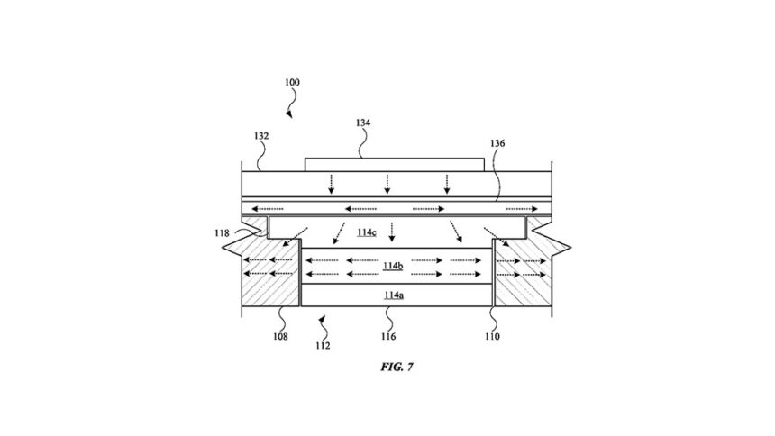 indicium termoconductor patente Apple