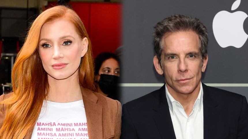 Jessica Chastain y Ben Stiller