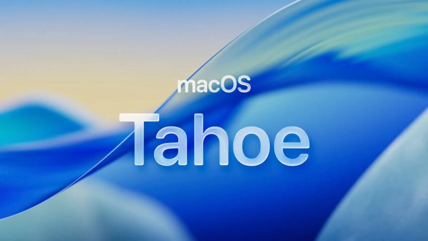 macOS 26 Tahoe