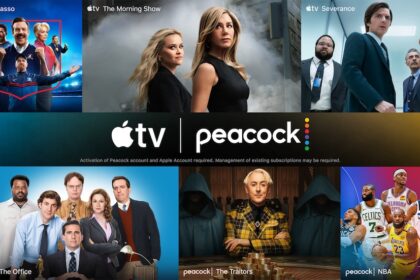 Apple TV y Peacock