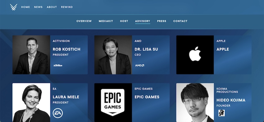 The Game Awards 2025 - Advisory Board