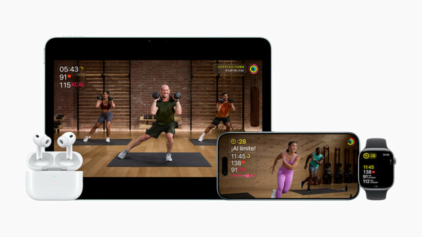Apple Fitness Plus con audio en español