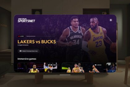 Los partidos de los Ángeles Lakers en Apple Immersive Video