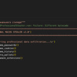 MonetaStealer malware en macOS
