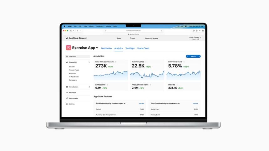 App Store Connect Analytics