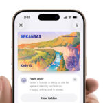 El carnet de conducir disponible en la app Cartera en Arkansas