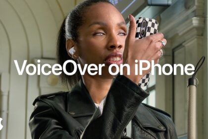 VoiceOver on iPhone