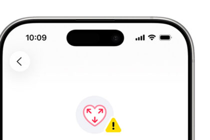 Notificación de hipertensión en Apple