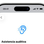 Asistencia auditiva de Apple