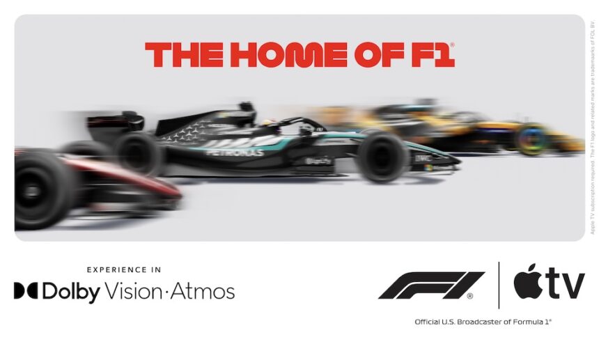 F1 en Dolby Atmos en Apple TV