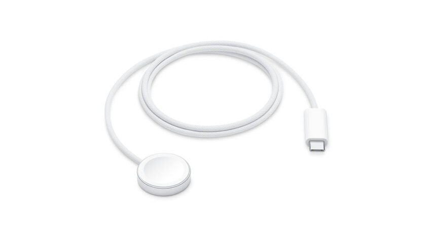 cable de carga rápida magnética con conector USB‑C para el Apple Watch (modelo A3277)